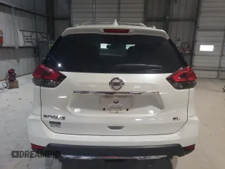 2017 Nissan Rogue SV with VIN 5N1AT2MT9HC799889, listed as a Copart auction lot 51762295 with 91,584 mi miles and Salvage Title. Bid and sale history available at carsss.com. Image 6.