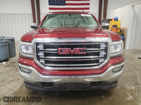 2017 GMC Sierra 1500 SLT z VIN 1GTV2NEC8HZ248178, wystawiony jako Copart lot #48468555 z przebiegiem 135 207 mil mil oraz Szkody całkowita. Historia ofert i sprzedaży dostępna na DreamBid. Obrazek 5.