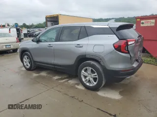 2024 GMC Terrain SLE with VIN 3GKALMEGXRL156124, listed as a Copart auction lot 60152115 with 38,215 mi miles and Salvage title. Bid and sale history available at DreamBid. Image 2.