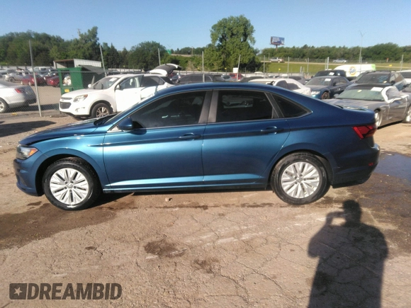 2019 Volkswagen Jetta S with VIN 3VWC57BU2KM105188, listed as a IAAI auction lot 41163291 with 68,383 mi miles and . Bid and sale history available at DreamBid. Image 14.