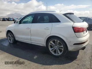 2016 Audi Q3 Premium Plus z VIN WA1BFCFS0GR015180, wystawiony jako Copart lot #55666165 z przebiegiem 117 847 mil mil oraz Czysty tytuł • Clean title. Historia ofert i sprzedaży dostępna na DreamBid. Obrazek 2.