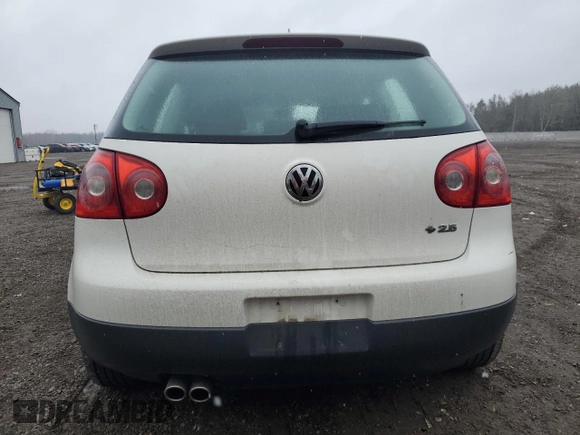 2008 Volkswagen Rabbit S with VIN WVWBA71KX8W289086, listed as a Copart auction lot 85120084 with 215,623 mi miles and Salvage title. Bid and sale history available at DreamBid. Image 6.