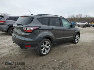 2017 Ford Escape Titanium with VIN 1FMCU9J99HUB79870, listed as a Copart auction lot 47469655 with 58,683 mi miles and Salvage Title. Bid and sale history available at carsss.com. Image 3.