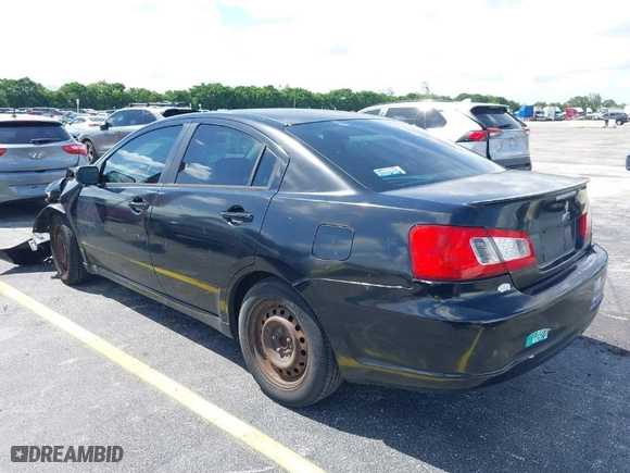 2009 Mitsubishi Galant ES with VIN 4A3AB36FX9E002024, listed as a IAAI auction lot 40210613 with 181103 miles. Bid and sale history available at carsss.com. Image 3.