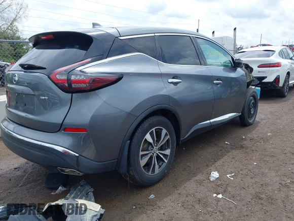 2020 Nissan Murano S z VIN 5N1AZ2AS4LN106699, wystawiony jako IAAI lot #42090949 z przebiegiem 87 700 mil mil oraz . Historia ofert i sprzedaży dostępna na DreamBid. Obrazek 4.