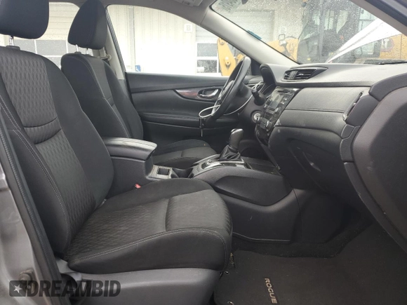 2017 Nissan Rogue S with VIN KNMAT2MV2HP516067, listed as a Copart auction lot 50984915 with 202,168 mi miles and Salvage Title. Bid and sale history available at carsss.com. Image 7.