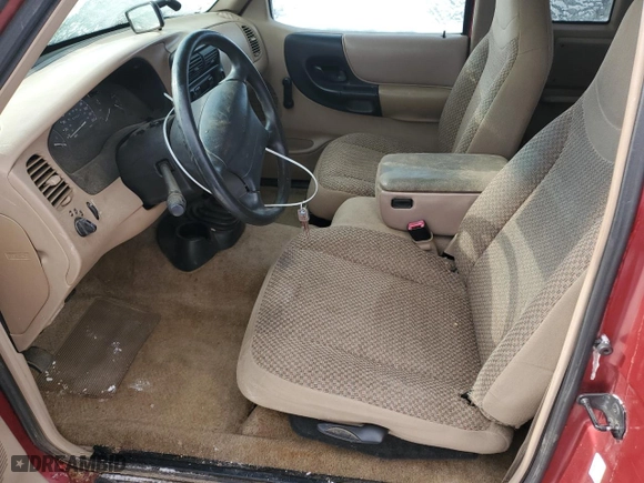 1998 Ford Ranger XL with VIN 1FTYR14CXWPA52707, listed as a Copart auction lot 45337355 with 187,485 mi miles and Non Repairable. Bid and sale history available at carsss.com. Image 7.