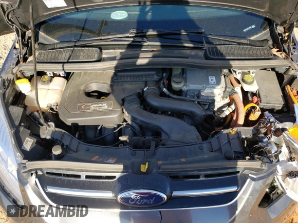 2017 Ford C-Max Energi Titanium with VIN 1FADP5FU4HL105032, listed as a Copart auction lot 46847244 with 96,090 mi miles. Bid and sale history available at carsss.com. Image 11.