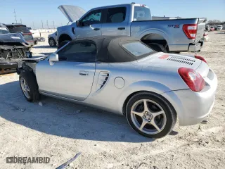 2003 Toyota MR2 Spyder with VIN JTDFR320330059885, listed as a Copart auction lot 86158554 with 178,809 mi miles and Salvage Title. Bid and sale history available at carsss.com. Image 2.