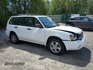 2003 Subaru Forester XS with VIN JF1SG65663H729152, listed as a Copart auction lot 58026535 with 174,141 mi miles and Salvage title. Bid and sale history available at DreamBid. Image 4.