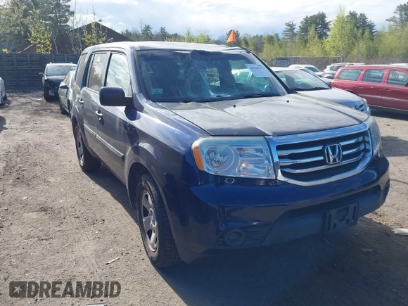 2013 Honda Pilot LX with VIN 5FNYF4H26DB071693, listed as a IAAI auction lot 42124357 with 151,494 mi miles and . Bid and sale history available at DreamBid. Image 1.