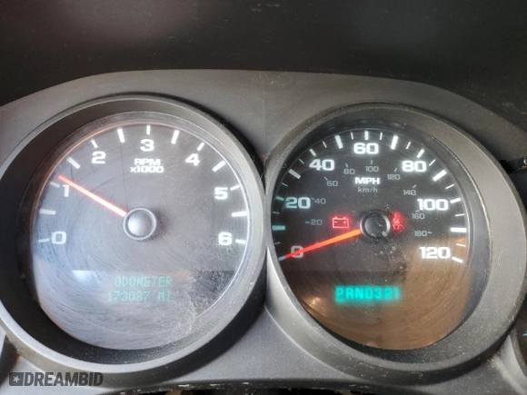 2010 Chevrolet Silverado 1500 LS with VIN 3GCRKREA1AG248276, listed as a Copart auction lot 80949814 with 173,087 mi miles and Salvage Title. Bid and sale history available at carsss.com. Image 9.