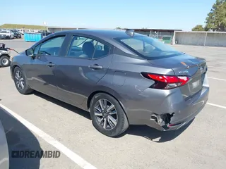 2021 Nissan Versa SV with VIN 3N1CN8EV7ML886377, listed as a IAAI auction lot 42099853 with 37,412 mi miles. Bid and sale history available at carsss.com. Image 3.