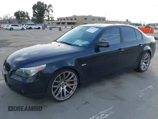 2007 BMW 5 Series 550i with VIN WBANB53587CP05848, listed as a IAAI auction lot 41829797 with 100,639 mi miles and . Bid and sale history available at DreamBid. Image 2.