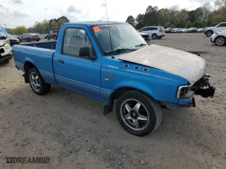 1996 Ford Ranger XL with VIN 1FTCR10A8TUB24192, listed as a Copart auction lot 51050225 with 237,478 mi miles and Salvage Title. Bid and sale history available at carsss.com. Image 4.
