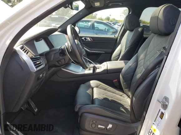 2023 BMW X5 xDrive40i with VIN 5UXCR6C03P9M85000, listed as a Copart auction lot 52116425 with 14,753 mi miles and Salvage Title. Bid and sale history available at carsss.com. Image 7.