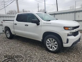 2019 Chevrolet Silverado 1500 Custom with VIN 1GCPYBEH3KZ371606, listed as a Copart auction lot 49652195 with 100,032 mi miles and Clean Title. Bid and sale history available at DreamBid. Image 4.