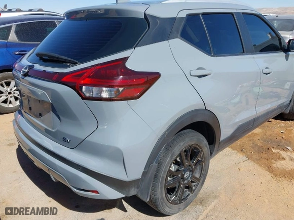 2022 Nissan Kicks SV with VIN 3N1CP5CV9NL507568, listed as a IAAI auction lot 41572125 with NaN miles. Bid and sale history available at carsss.com. Image 16.