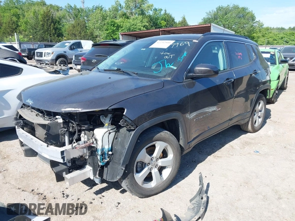 2020 Jeep Compass Latitude z VIN 3C4NJCBB6LT229969, wystawiony jako IAAI lot #42232500 z przebiegiem 86 501 mil mil oraz . Historia ofert i sprzedaży dostępna na DreamBid. Obrazek 18.