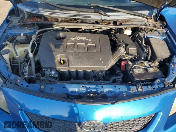 2010 Toyota Corolla with VIN 2T1BU4EE5AC515804, listed as a Copart auction lot 61585025 with 198,026 mi miles and Salvage title. Bid and sale history available at DreamBid. Image 11.