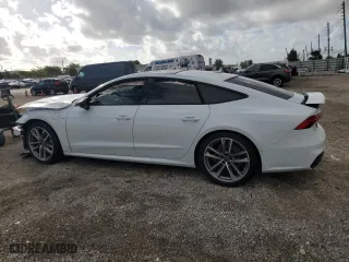 2022 Audi A7 Prestige with VIN WAUV2BF29NN050438, listed as a Copart auction lot 78692104 with 31,402 mi miles and Salvage Title. Bid and sale history available at carsss.com. Image 2.