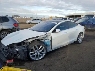 2016 Tesla Model S 90D с VIN 5YJSA1E24GF158505, выставлен на аукционе Copart как лот 87681485 с пробегом 91 225 миль миль и Списание • Salvage title. История ставок и продаж доступна на DreamBid. Изображение 1.