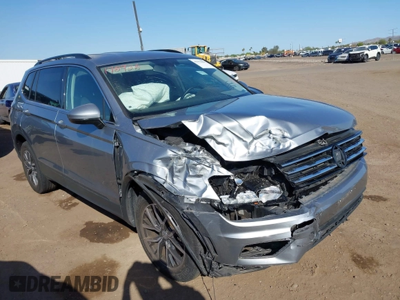 2019 Volkswagen Tiguan SE with VIN 3VV2B7AX1KM170926, listed as a IAAI auction lot 41953801 with 54,361 mi miles and . Bid and sale history available at DreamBid. Image 1.