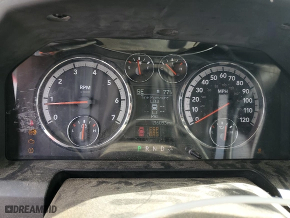 2010 Dodge Ram 1500 ST with VIN 1D7RB1GP7AS170880, listed as a Copart auction lot 49547195 with 216,093 mi miles and Clean Title. Bid and sale history available at carsss.com. Image 9.