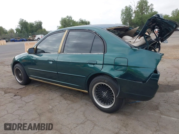 2002 Honda Civic EX with VIN JHMES26732S003531, listed as a IAAI auction lot 42109661 with 278,266 mi miles and . Bid and sale history available at DreamBid. Image 3.