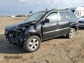2010 Kia Sportage LX with VIN KNDKG3A43A7726547, listed as a Copart auction lot 51558525 with 72,842 mi miles and Salvage Title. Bid and sale history available at carsss.com. Image 1.