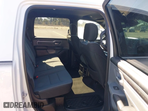 2022 Ram 1500 Big Horn with VIN 1C6SRFFT7NN242269, listed as a IAAI auction lot 41645255 with 96,658 mi miles. Bid and sale history available at carsss.com. Image 8.