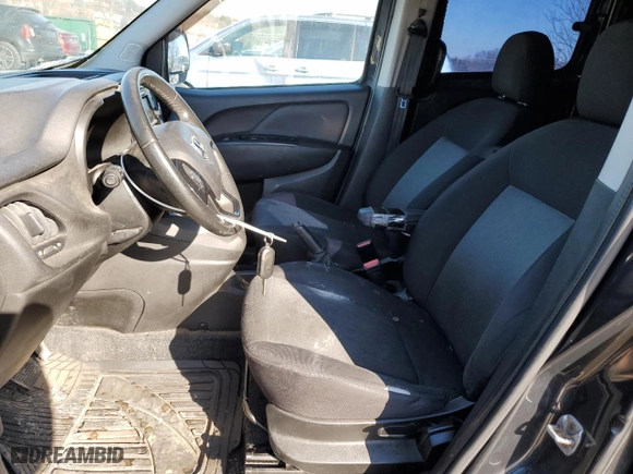 2015 Ram ProMaster City Cargo Van Tradesman SLT with VIN ZFBERFBT1F6A66641, listed as a Copart auction lot 41875055 with 182,638 mi miles and Salvage Title. Bid and sale history available at carsss.com. Image 7.