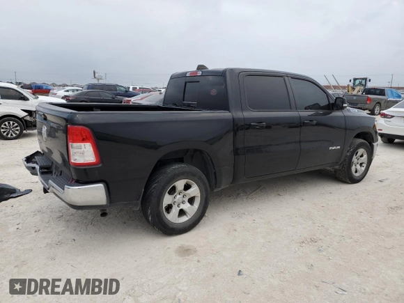 2022 Ram 1500 Big Horn with VIN 1C6RREFG0NN472389, listed as a Copart auction lot 86263364 with 37,083 mi miles and Salvage title. Bid and sale history available at DreamBid. Image 3.