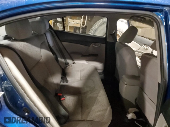 2015 Honda Civic Sedan LX with VIN 19XFB2F5XFE023658, listed as a Copart auction lot 46067005 with 103,221 mi miles and Salvage Title. Bid and sale history available at carsss.com. Image 10.