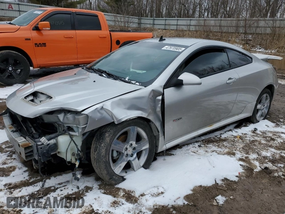 2008 Pontiac G6 GXP with VIN 1G2ZM177984162545, listed as a Copart auction lot 47970905 with 214,147 mi miles and Clean Title. Bid and sale history available at carsss.com. Image 1.