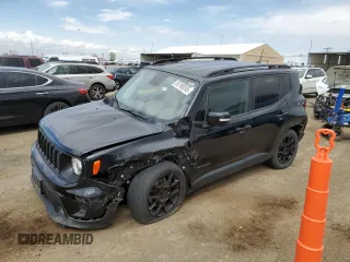 2019 Jeep Renegade Altitude with VIN ZACNJBB1XKPK24830, listed as a Copart auction lot 55769245 with Not provided miles and Salvage title. Bid and sale history available at DreamBid. Image 1.