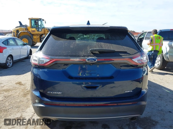 2017 Ford Edge SEL with VIN 2FMPK3J85HBB26875, listed as a IAAI auction lot 41791158 with 68,576 mi miles. Bid and sale history available at carsss.com. Image 17.