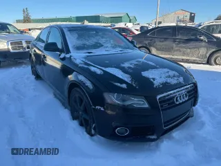 2009 Audi A4 with VIN WAULF68K79N017833, listed as a Copart auction lot 86507584 with 202,534 mi miles and Salvage title. Bid and sale history available at DreamBid. Image 4.