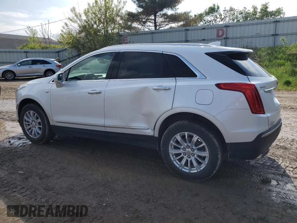2017 Cadillac XT5 FWD with VIN 1GYKNARS0HZ157551, listed as a Copart auction lot 55281725 with 144,077 mi miles and Clean title. Bid and sale history available at DreamBid. Image 2.