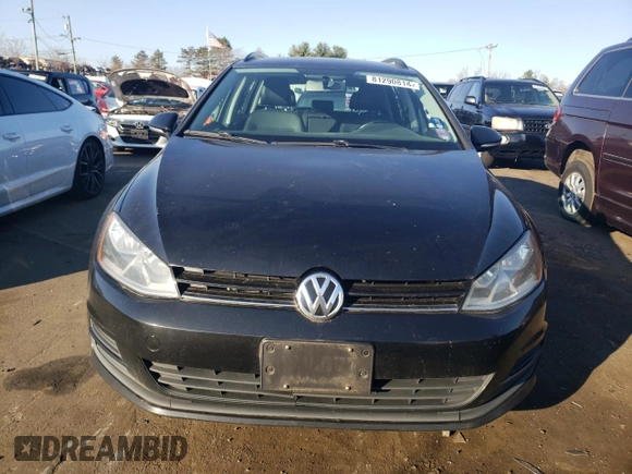 2015 Volkswagen Golf TSI SE with VIN 3VWC17AU5FM505202, listed as a Copart auction lot 81290814 with 299,339 mi miles and Clean Title. Bid and sale history available at DreamBid. Image 5.
