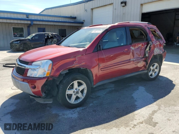 2006 Chevrolet Equinox LT with VIN 2CNDL63F066131422, listed as a Copart auction lot 50021375 with 117,452 mi miles and Salvage Title. Bid and sale history available at carsss.com. Image 1.