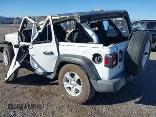 2019 Jeep Wrangler Unlimited Sport S with VIN 1C4HJXDN6KW523554, listed as a IAAI auction lot 41648277 with 91,648 mi miles and . Bid and sale history available at DreamBid. Image 3.