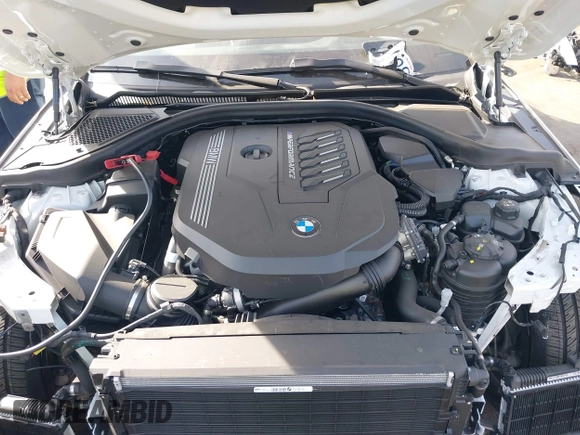2024 BMW 2 Series M240i xDrive with VIN 3MW53CM04R8D89329, listed as a IAAI auction lot 41417736 with 2,849 mi miles. Bid and sale history available at carsss.com. Image 10.