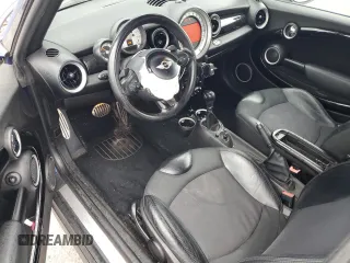 2012 MINI Convertible S with VIN WMWZP3C55CT250815, listed as a Copart auction lot 53583375 with 118,112 mi miles and Salvage title. Bid and sale history available at DreamBid. Image 8.
