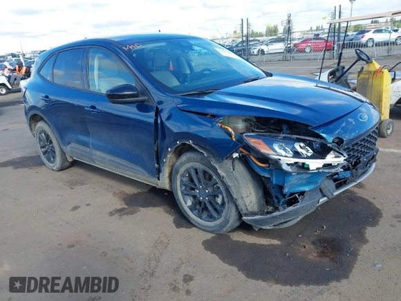 2020 Ford Escape SE Sport Hybrid with VIN 1FMCU0BZ2LUC36980, listed as a IAAI auction lot 41917446 with 39,825 mi miles and . Bid and sale history available at carsss.com. Image 1.