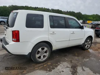 2012 Honda Pilot EX-L with VIN 5FNYF3H50CB042709, listed as a Copart auction lot 55885635 with 151,821 mi miles and Clean Title. Bid and sale history available at DreamBid. Image 3.