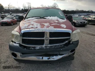 2007 Dodge Ram 1500 SLT with VIN 1D7HA18PX7J520482, listed as a Copart auction lot 45357495 with 158,176 mi miles and Salvage Title. Bid and sale history available at carsss.com. Image 5.