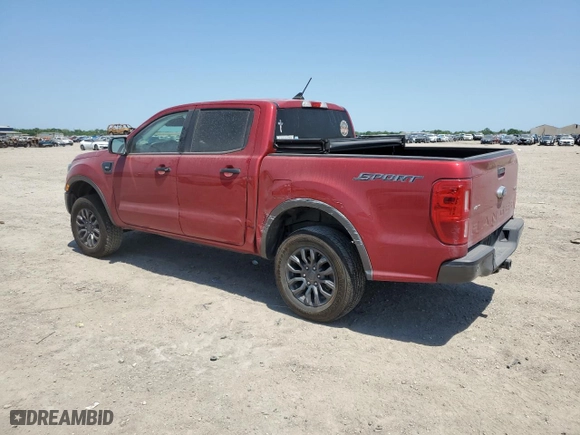 2020 Ford Ranger XL with VIN 1FTER4EH5LLA56312, listed as a Copart auction lot 52310865 with 49,435 mi miles and Salvage Title. Bid and sale history available at carsss.com. Image 2.