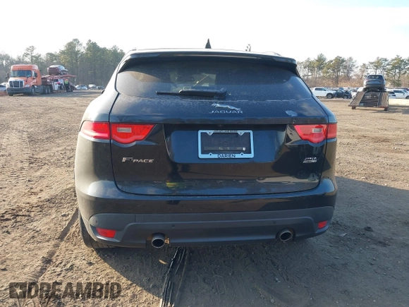 2018 Jaguar F-Pace 25t Prestige with VIN SADCK2FX5JA351493, listed as a IAAI auction lot 41345886 with 89,787 mi miles and . Bid and sale history available at DreamBid. Image 16.
