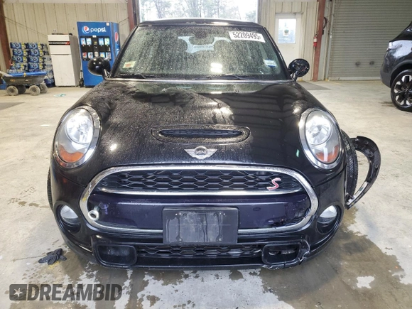 2017 MINI Hardtop Cooper S with VIN WMWXP7C50H3C61844, listed as a Copart auction lot 52209495 with 54,990 mi miles and Salvage Title. Bid and sale history available at DreamBid. Image 5.